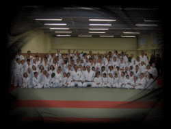 Le groupe des enfants lors du 1er stage de l'Ecole des Cadres de Meaux pour la saison 2005/2006 - Meaux - 20 novembre 2005